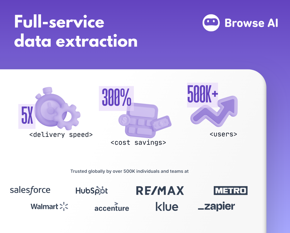 screenshot of Browse AI